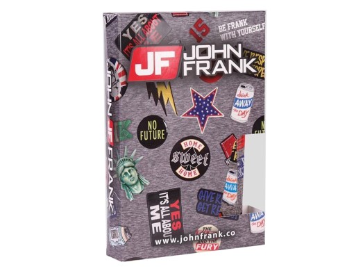 Набор мужских боксеров JohnFrank с принтом JF3B08